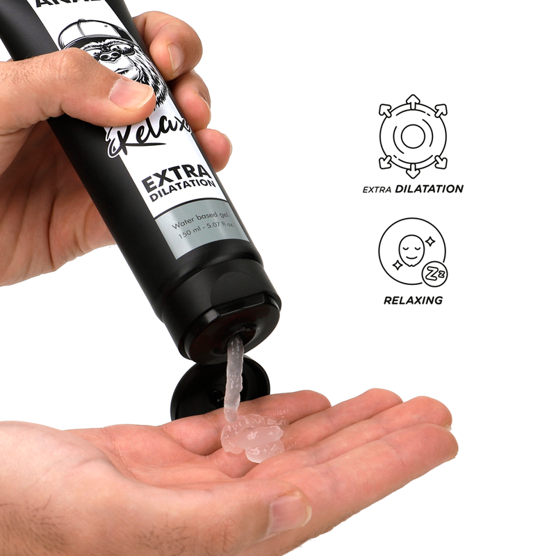 BLACK HOLE - GEL BASE AGUA DILATACION ANAL 150 ML BLACK HOLE