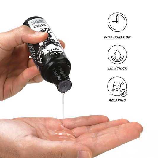 BLACK HOLE - BASE SILICONA CONCENTRADA DILATACION ANAL 100 ML BLACK HOLE
