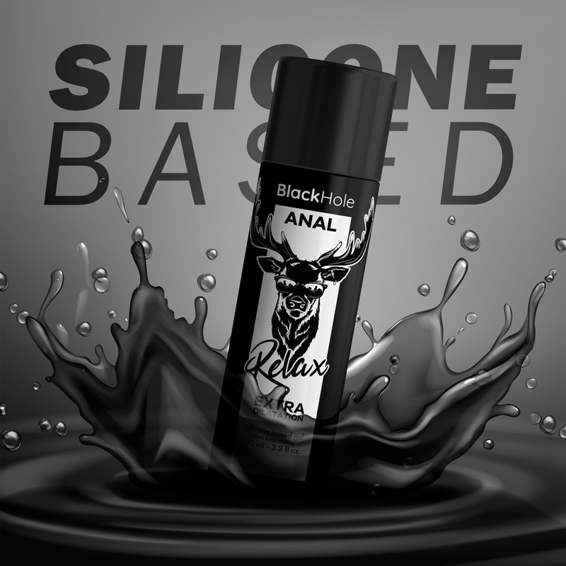 BLACK HOLE - BASE SILICONA CONCENTRADA DILATACION ANAL 100 ML BLACK HOLE