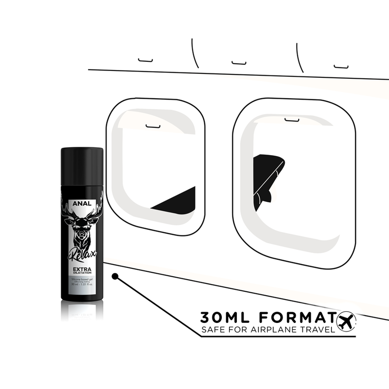 BLACK HOLE - BASE SILICONA CONCENTRADA DILATACION ANAL 30 ML BLACK HOLE