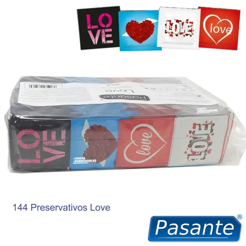 PASANTE - PRESERVATIVO LOVE BOLSA 144 UNIDADES PASANTE