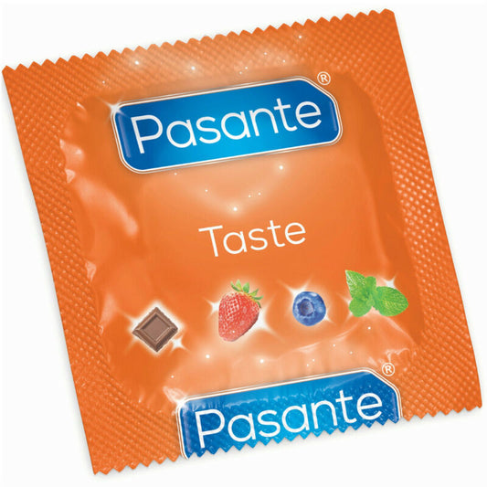 PASANTE - PRESERVATIVO SABOR CHOCOLATE BOLSA 144 UNIDADES PASANTE