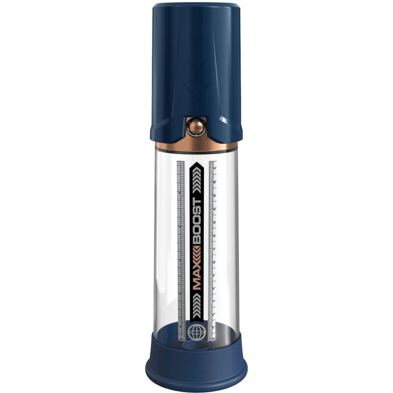 PUMP WORX - BOMBA DE ERECCION MAX BOOST AZUL PUMP WORX