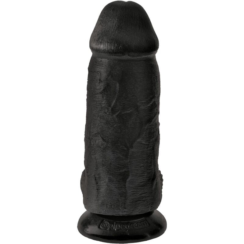 KING COCK - PENE REALISTICO CHUBBY 23 CM NEGRO KING COCK