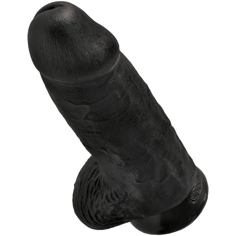 KING COCK - PENE REALISTICO CHUBBY 23 CM NEGRO KING COCK