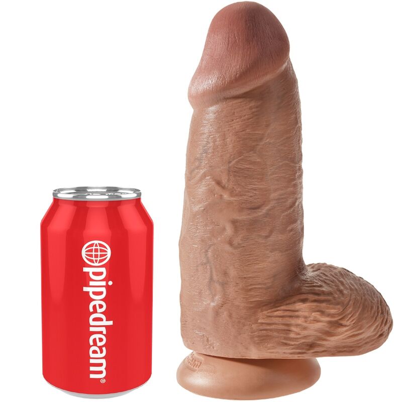 KING COCK - PENE REALISTICO CHUBBY 23 CM CARAMELO KING COCK