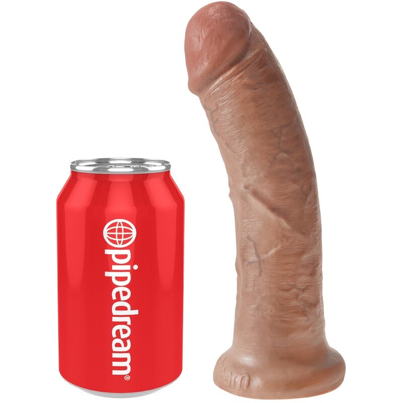 KING COCK - PENE REALISTICO 19.5 CM CARAMELO KING COCK