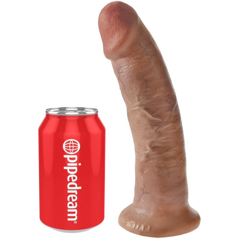 KING COCK - PENE REALISTICO 21.7 CM CARAMELO KING COCK