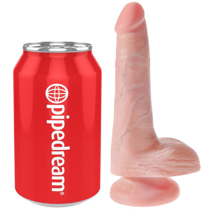 KING COCK - PENE REALISTICO CON TESTICULOS 13.5 CM NATURAL KING COCK