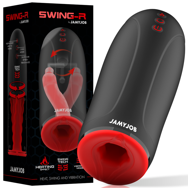 JAMYJOB - SWING-R MASTURBADOR DE CALOR, OSCILACIÓN Y VIBRACIÓN JAMYJOB