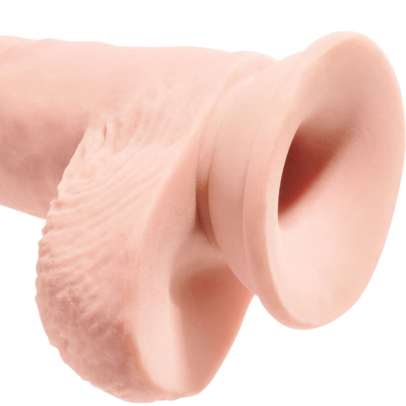 KING COCK - PENE REALISTICO CON TESTICULOS 19.4 CM NATURAL KING COCK