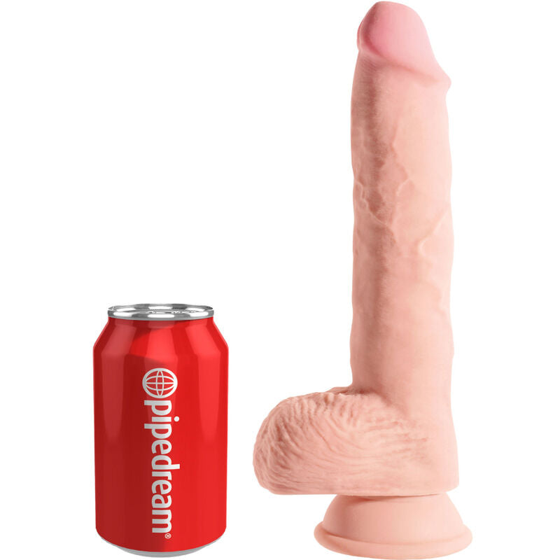KING COCK - PENE REALISTICO CON TESTICULOS 19.4 CM NATURAL KING COCK