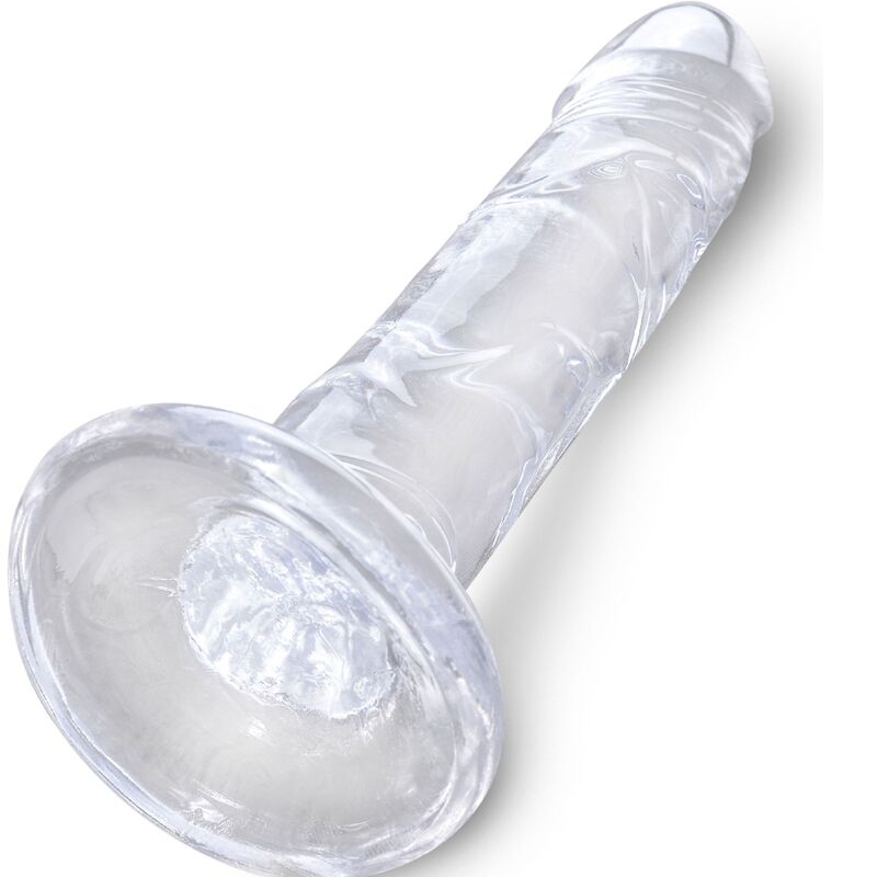 KING COCK - CLEAR PENE REALISTICO 15.5 CM TRANSPARENTE KING COCK