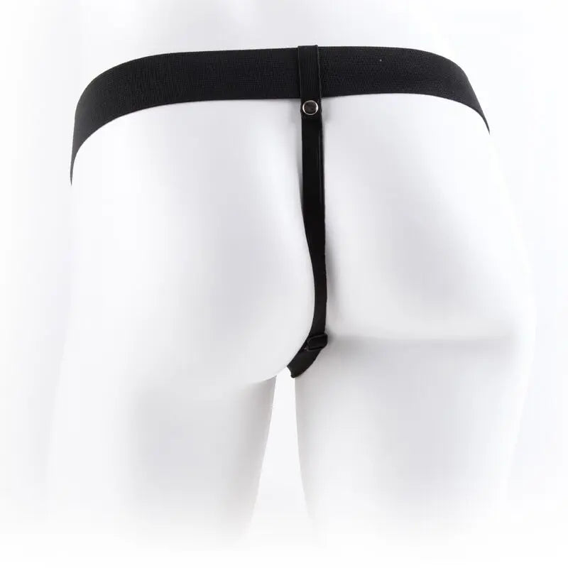 FETISH FANTASY SERIES - ARNÉS AJUSTABLE CONTROL REMOTO PENE REALÍSTICO CON TESTÍCULOS 23 CM FETISH FANTASY SERIES