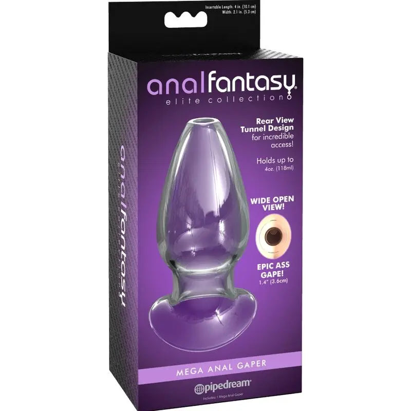 ANAL FANTASY ELITE COLLECTION - DILATADOR ANAL GAPER CRISTAL TALLA L ANAL FANTASY ELITE COLLECTION