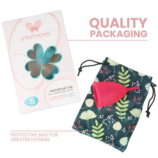 INTIMICHIC - COPA MENSTRUAL SILICONA MEDICA - TALLA S INTIMICHIC