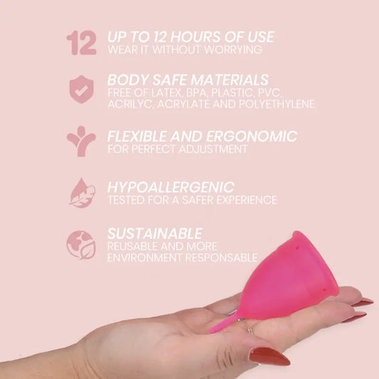 INTIMICHIC - COPA MENSTRUAL SILICONA MEDICA - TALLA L INTIMICHIC