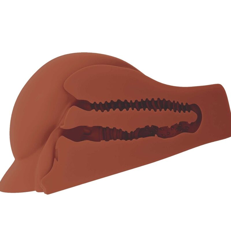 PDX PLUS - MASTURBADOR PERFECT ASS XL DOBLE ENTRADA MARRON PDX PLUS+