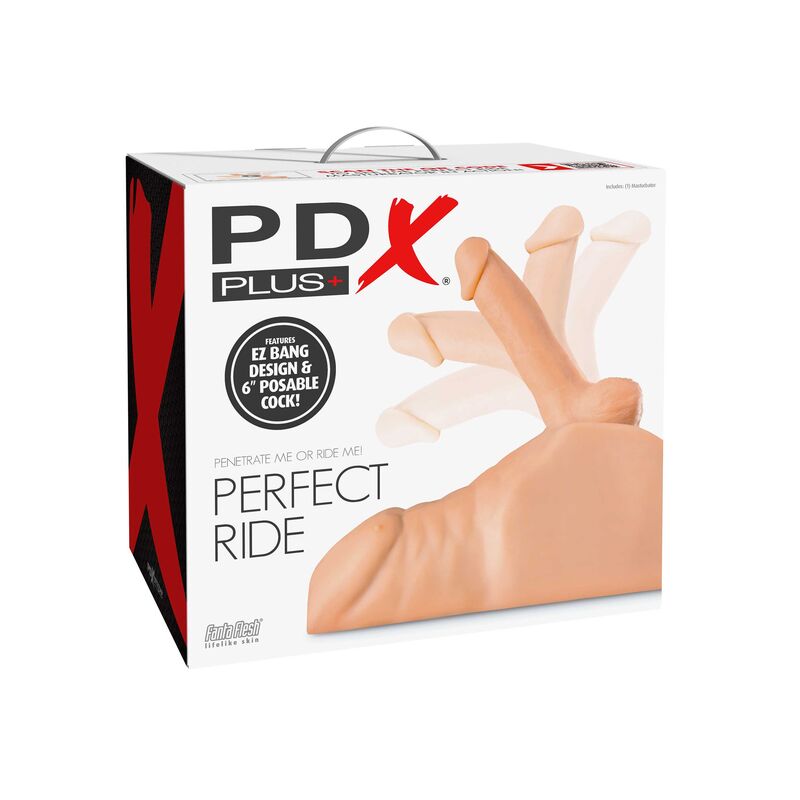 PDX PLUS - MASTURBADOR PERFECT RIDE PENE Y ANO PDX PLUS+
