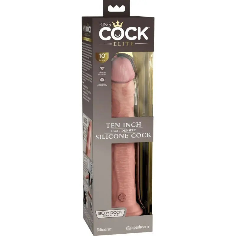 KING COCK - ELITE DILDO REALISTICO SILICONA 25.4 CM KING COCK