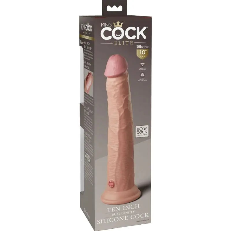 KING COCK - ELITE DILDO REALISTICO SILICONA 25.4 CM KING COCK