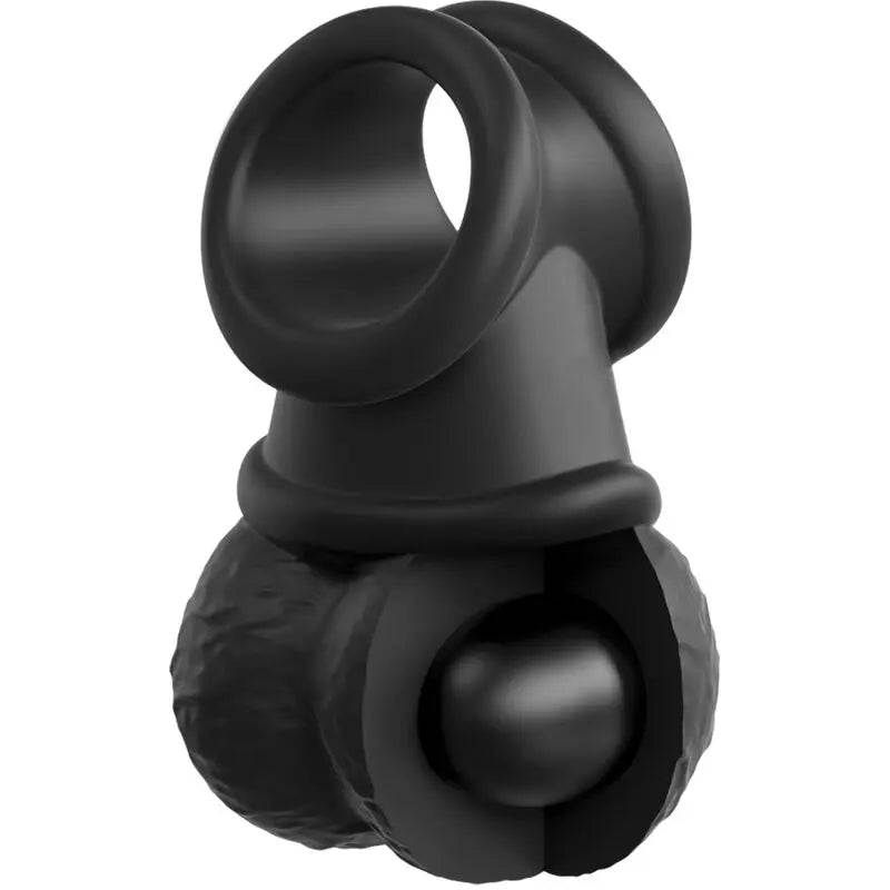 KING COCK - ELITE KIT ARNES AJUSTABLE DELUXE ANILLO CON TESTICULOS & DILDO 20.3 CM KING COCK