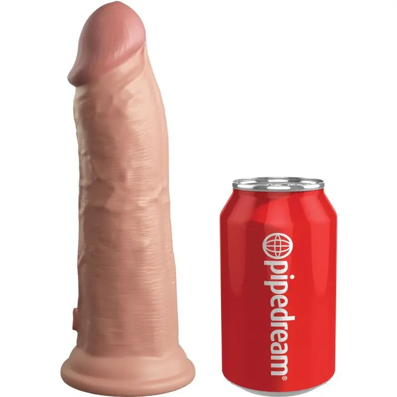 KING COCK - ELITE KIT ARNES AJUSTABLE DELUXE ANILLO CON TESTICULOS & DILDO 20.3 CM KING COCK
