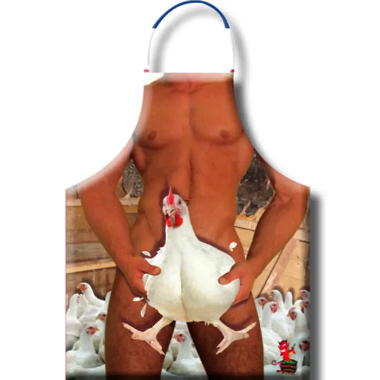 DIABLO PICANTE - DELANTAL GALLINA DIABLO PICANTE