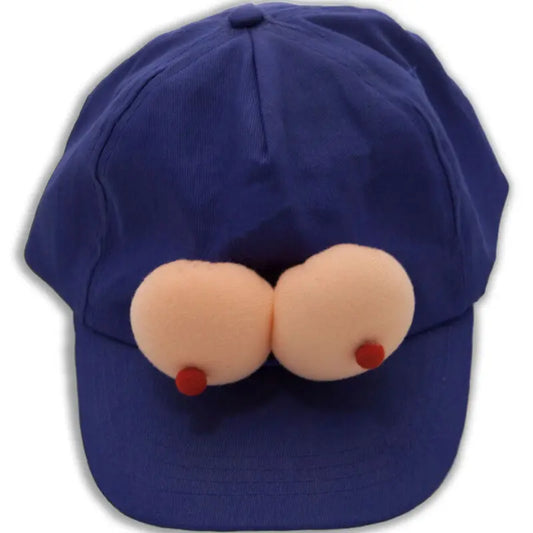 DIABLO PICANTE - GORRA CON TETAS AZUL DIABLO PICANTE