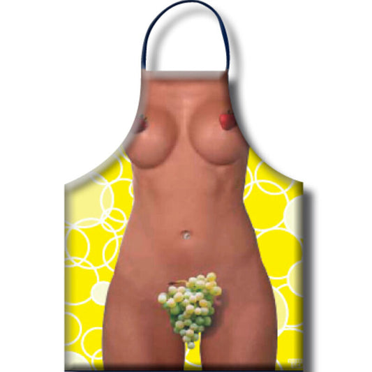 DIABLO PICANTE - DELANTAL UVAS MUJER DIABLO PICANTE