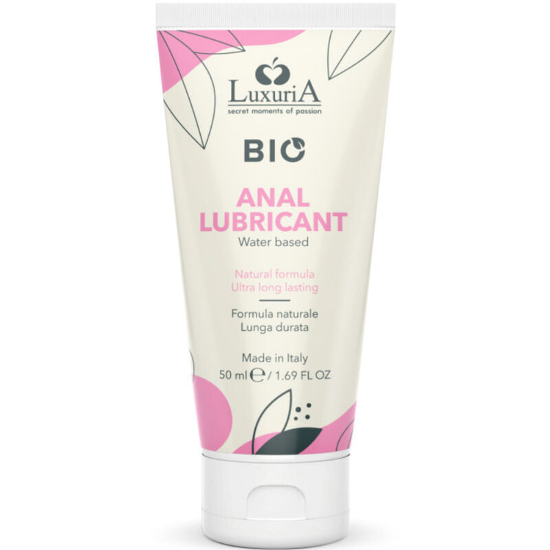 INTIMATELINE - LUXURIA BIO LUBRICANTE ANAL BASE AGUA 50 ML INTIMATELINE LUXURIA