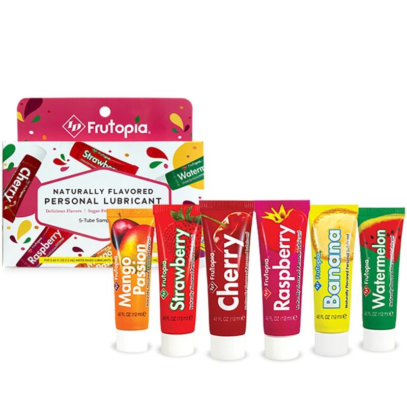 ID FRUTOPIA - LUBRICANTE SURTIDO 5 PACK 12 ML ID FRUTOPIA