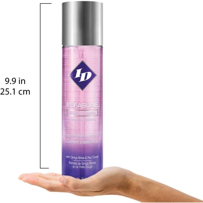 ID PLEASURE - LUBRICANTE BASE AGUA TINGING SENSATION 500 ML ID PLEASURE