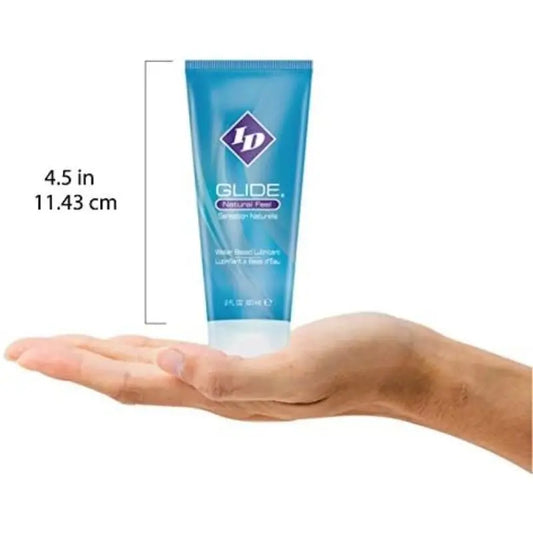 ID GLIDE - LUBRICANTE BASE AGUA ULTRA LONG LASTING TRAVEL TUBE 60 ML ID GLIDE