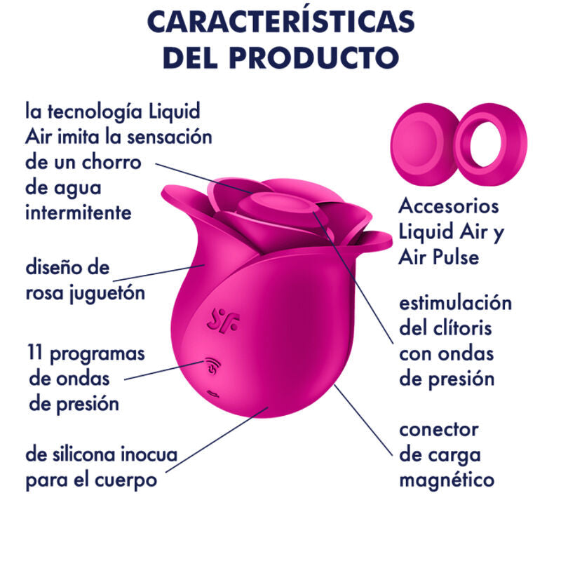 SATISFYER - AIR PULSE PRO 2 MODERN BLOSSOM VIBRADOR SATISFYER AIR PULSE