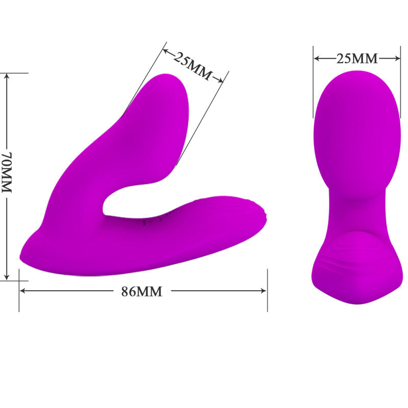 PRETTY LOVE - MELVIN MASAJEADOR CLITORIS CON CONTROL REMOTO PRETTY LOVE