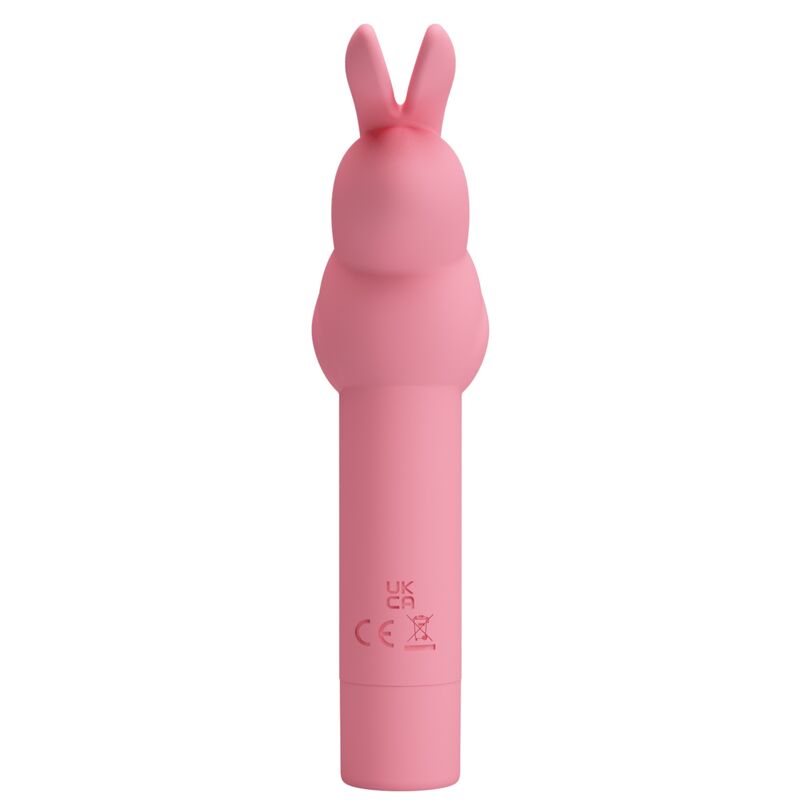 PRETTY LOVE - GERARDO VIBRADOR DE SILICONA CONEJO ROSA PRETTY LOVE