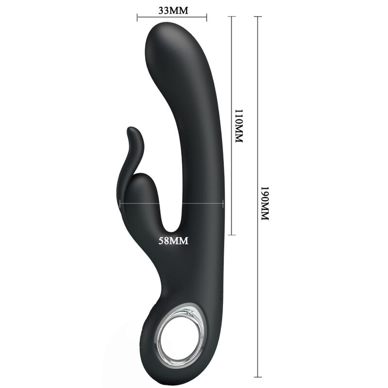 PRETTY LOVE - CARINA VIBRADOR ESTIMULADOR DE CLITORIS Y PUNTO G PRETTY LOVE