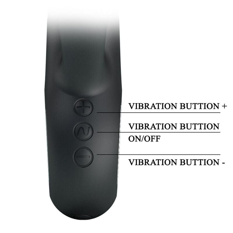 PRETTY LOVE - ANSEL VIBRADOR ESTIMULADOR PUNTO G Y CLITORIS PRETTY LOVE