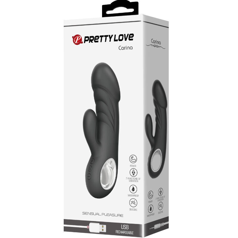 PRETTY LOVE - ANSEL VIBRADOR ESTIMULADOR PUNTO G Y CLITORIS PRETTY LOVE