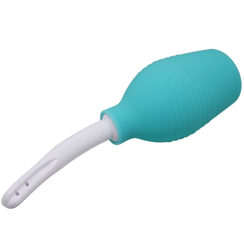 MR PLAY - PERA ANAL DUCHA DE GOMA AZUL MR PLAY