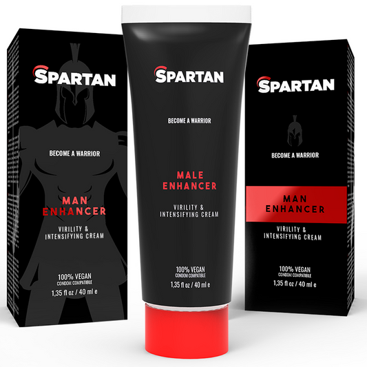 SPARTAN - COUPLE GEL ERECCION-ORGASMO-DURACION 100% VEGANO SPARTAN