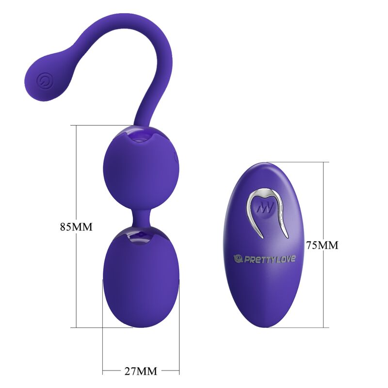 PRETTY LOVE - WILLIE YOUTH BOLAS CONTROL REMOTO & VIBRACION VIOLETA PRETTY LOVE LED