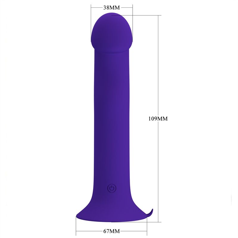 PRETTY LOVE - MURRAY YOUTH DILDO VIBRADOR & RECARGABLE VIOLETA PRETTY LOVE LED