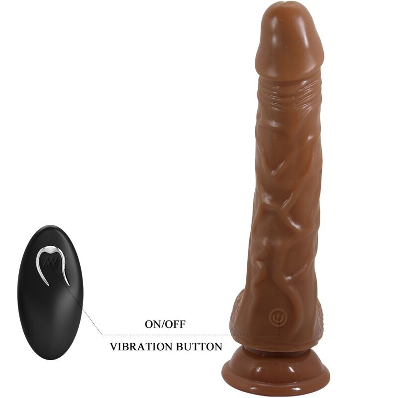 BAILE - BODACH VIBRADOR REALISTA CON VENTOSA CONTROL REMOTO BAILE DILDOS