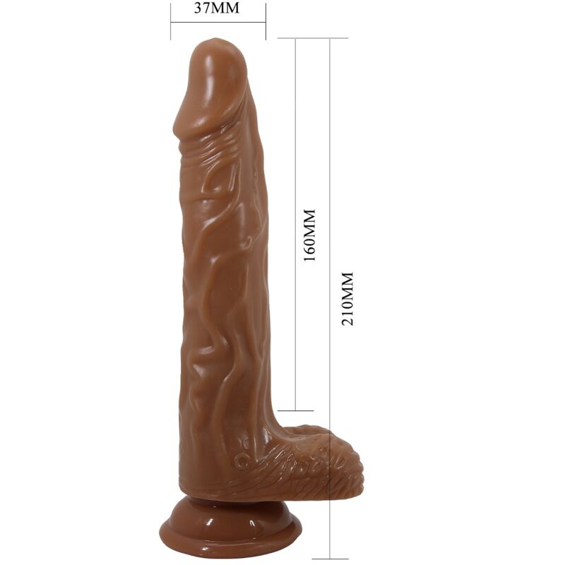 BAILE - BODACH VIBRADOR REALISTA CON VENTOSA CONTROL REMOTO BAILE DILDOS
