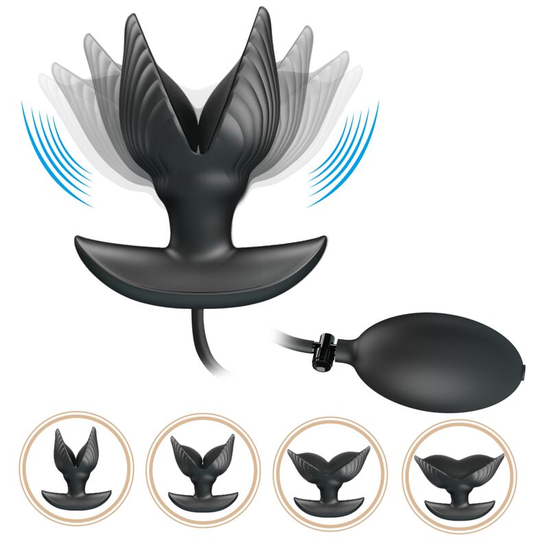 PRETTY LOVE - PLUG ANAL INFLABLE & RECARGABLE PRETTY LOVE BOTTOM