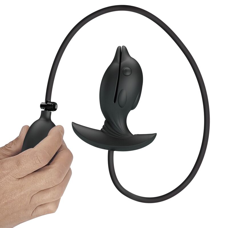 PRETTY LOVE - PLUG ANAL DELFIN INFLABLE & RECARGABLE PRETTY LOVE BOTTOM