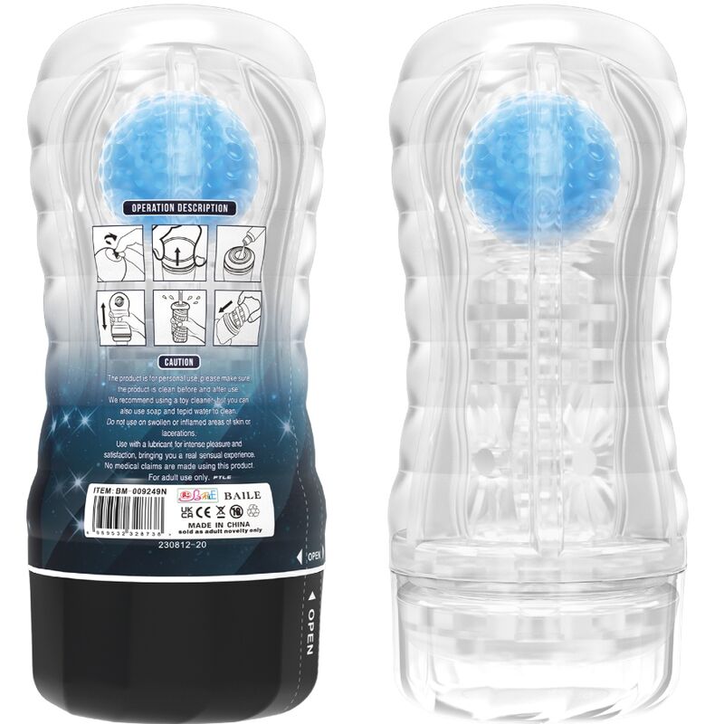 PRETTY LOVE - PLANET FUNDA MASTURBADORA AZUL PRETTY LOVE MALE