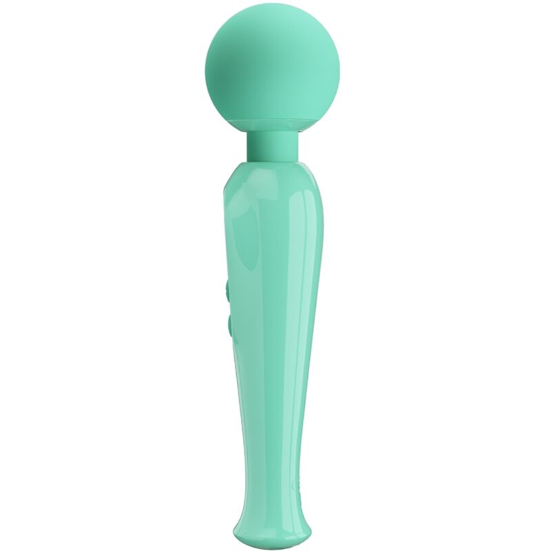 PRETTY LOVE - SKYLER VIBRADOR WAND VERDE PRETTY LOVE LED